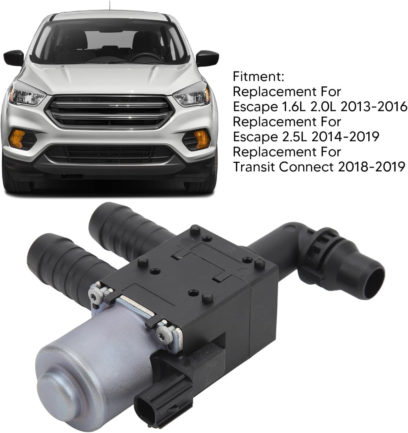 Car Heater Water Control Valve CV6Z‑8C605‑T for Ford Escape Transit