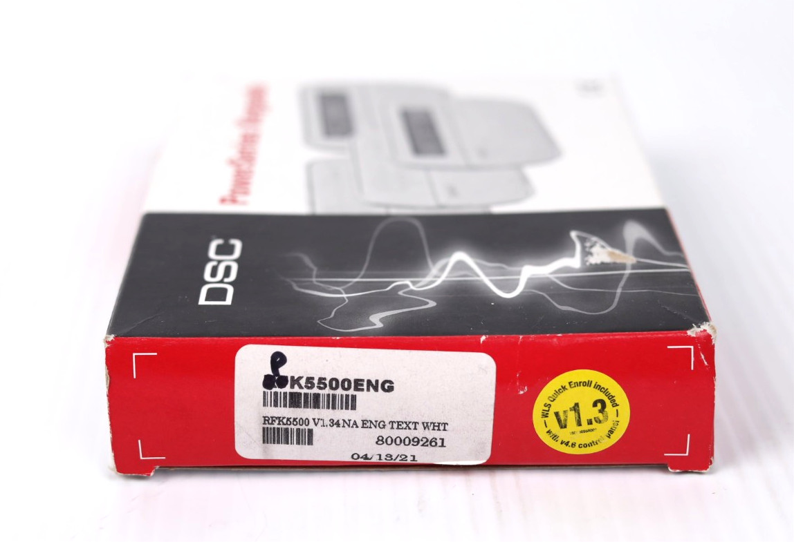 DSC PowerSeries RFK5500ENG RF 5500 64-Zone LCD Full-Message English Keypad w321