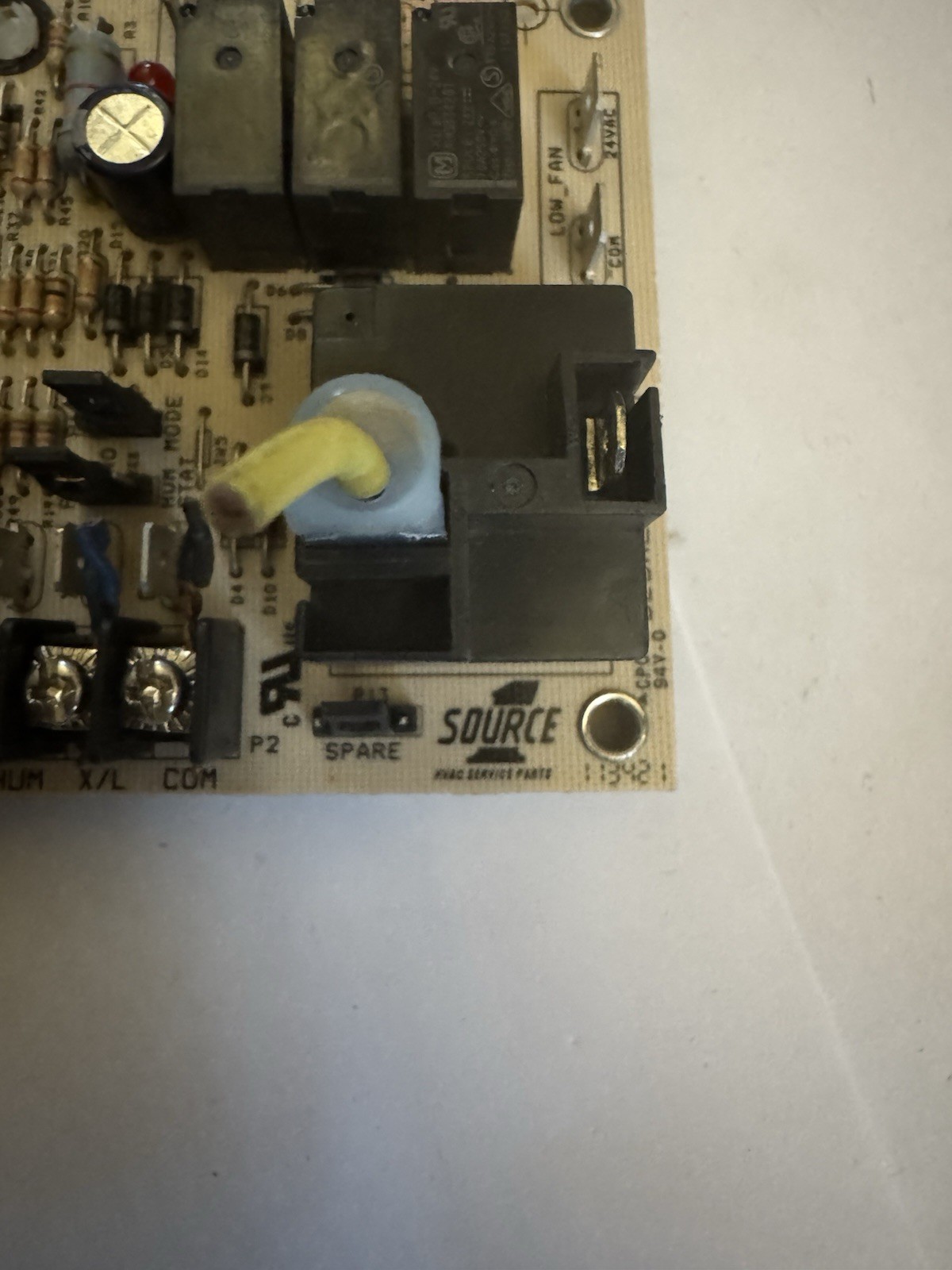 SOURCE 1139-400 Furnace Control Board 24V 3A OEM HVAC Control Board R G Y W C