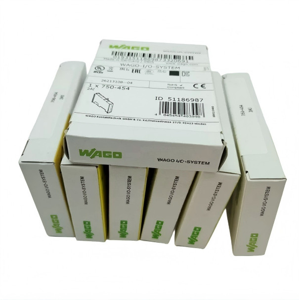 1PC New IN BOX WAGO 750-454 2 Channel Analog Input Module 1 YEAR WARRANTY