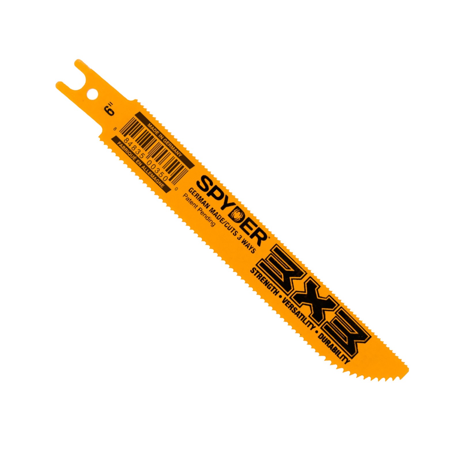 6 in 14-18TPI Reciprocating Saw Blade Wood Metal Double-Sided Spyder 200180