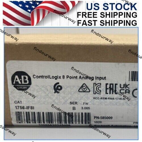 2023 New Sealed Allen Bradley 1756-IF8I /A Isolated Analog Input Module