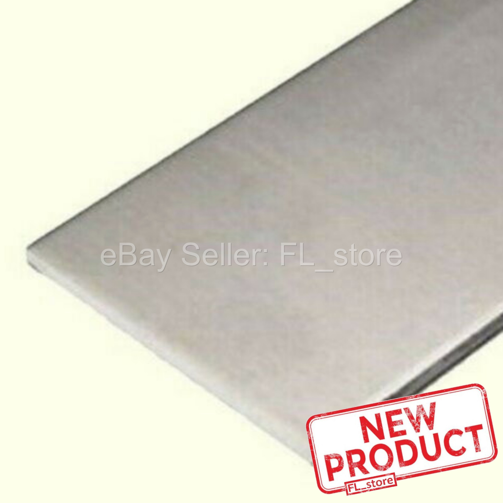Aluminum Flat Stock 1/4″ Thick x 4″ Wide x 3 Feet Long Bar Unpolished Finish NEW
