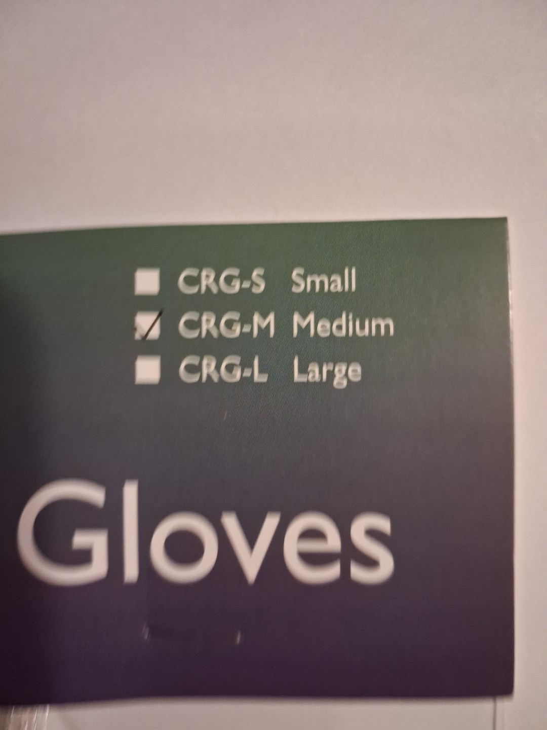 Cut Resistant Glove Medium Ambidextrous Washable Anti-Microbial (ONE)