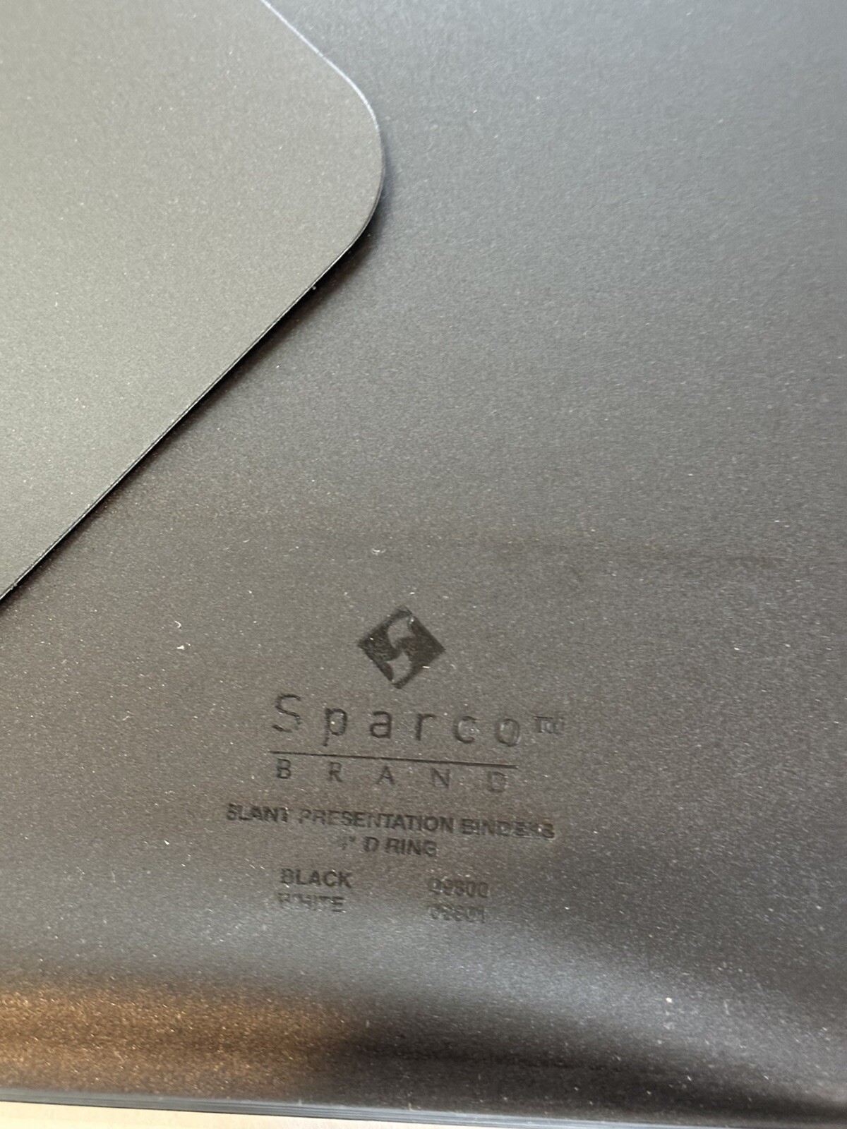 Sparco Slant D Ring Binder – Letter – 8.50″ X 11″ – D-ring Fastener – 4″ 09800
