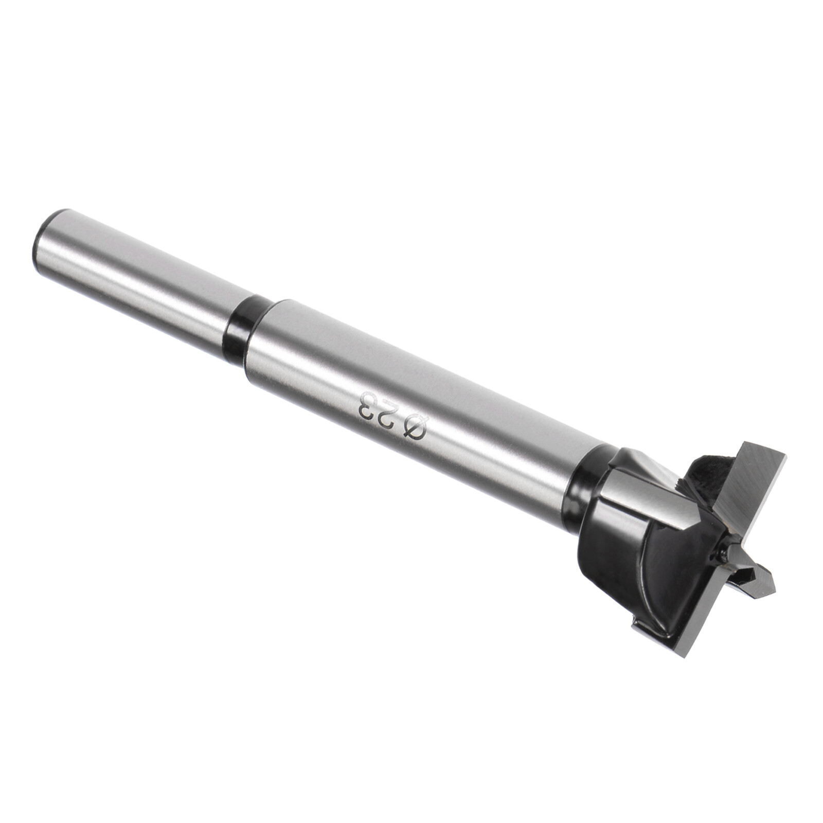 Forstner Drill Bit 23mm Carbide Wood Auger Opener Boring Bit Black