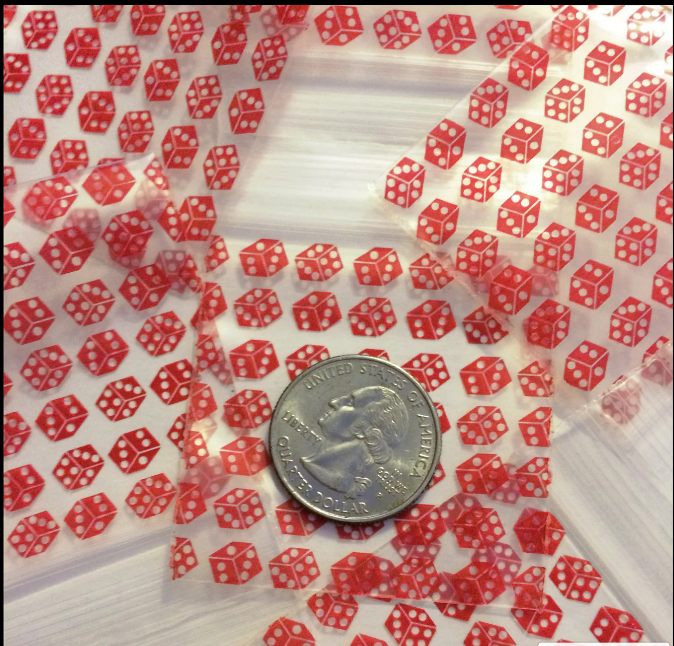 DIME BAGS 1000pc 2″x 2″ ziplock baggies WE CHOOSE STYLES (100pc x 10 packs)