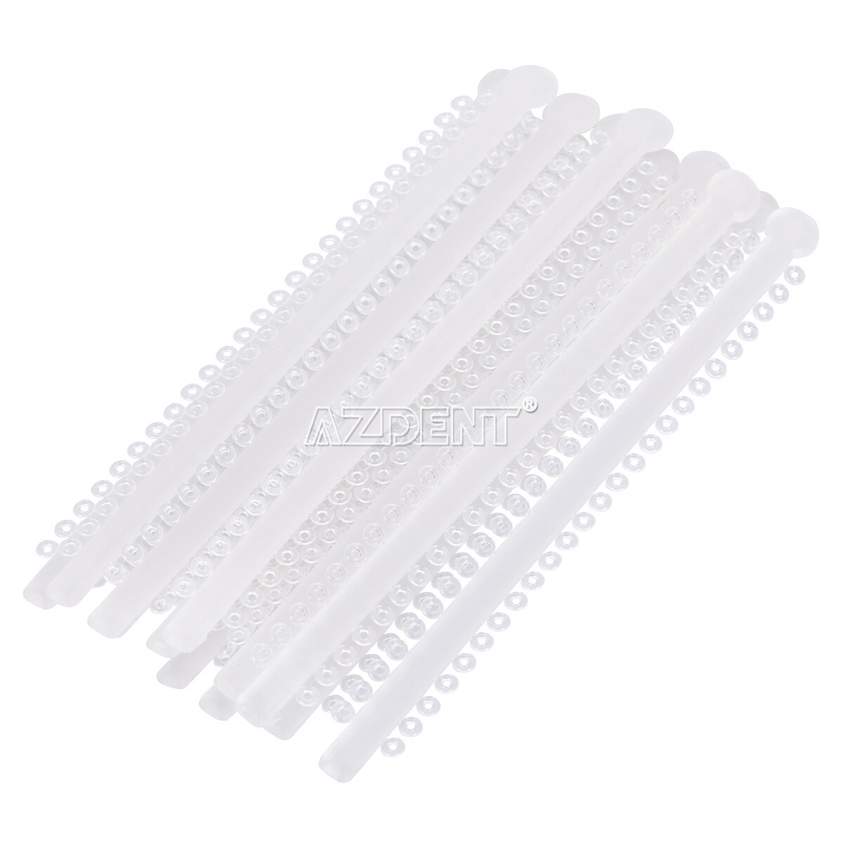 AZDENT Dental Ortho Ligature Ties Elastic Rubber Bands 23 Colours 1000Pcs/Bag