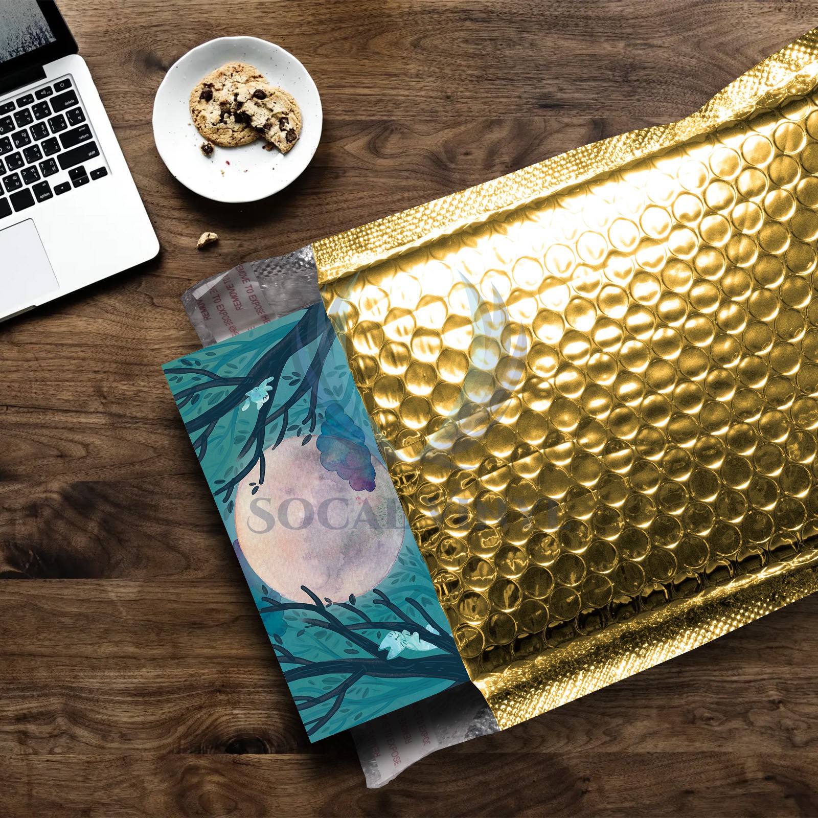ANY SIZE Metallic Gold Poly Bubble Padded Mailers Shipping Envelopes Bag Kraft