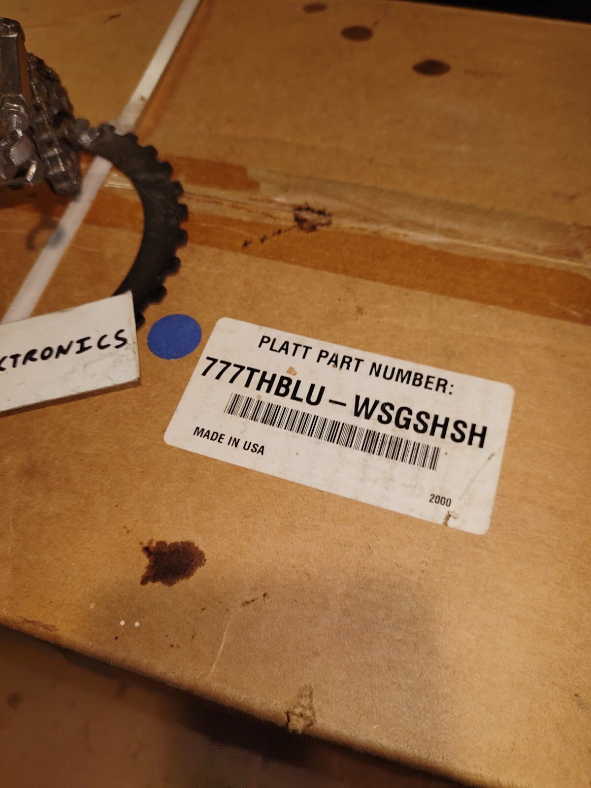 Platt 777THBLU-WSGSHSH Tool Case =NEW IN BOX=