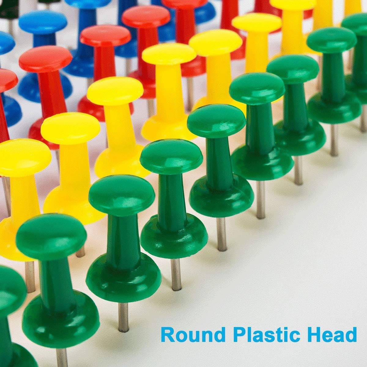 400Pcs Push Pins Thumb Tacks for Bulletin Board Stick Pins Thumb Tacks for Cork