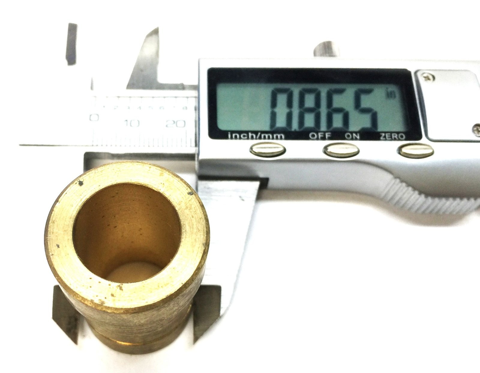 Unbranded 1.37″x .86″x .61″ Brass Flange (.97″) Bushing 4803026S [Lot of 3] NOS
