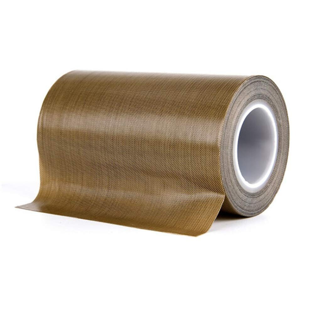 6″ x 33ft Teflon Tape PTFE 180um Thicker 70-260°C Adhesive High-Temp Fiberglass