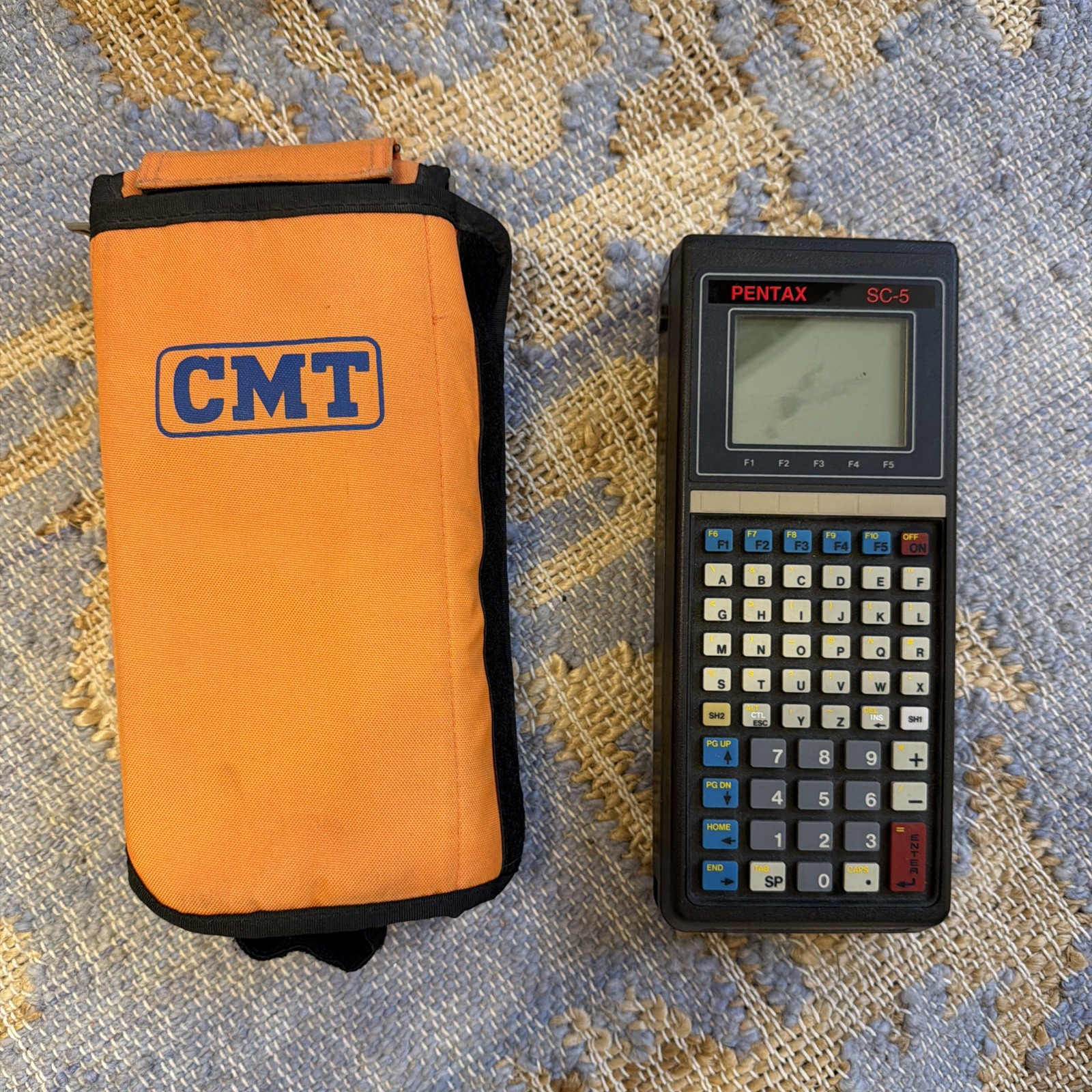 UNTESTED VINTAGE PENTAX SC-5 SURVEYING FIELD COMPUTER DATA SYSTEM MC-V-QA PROP