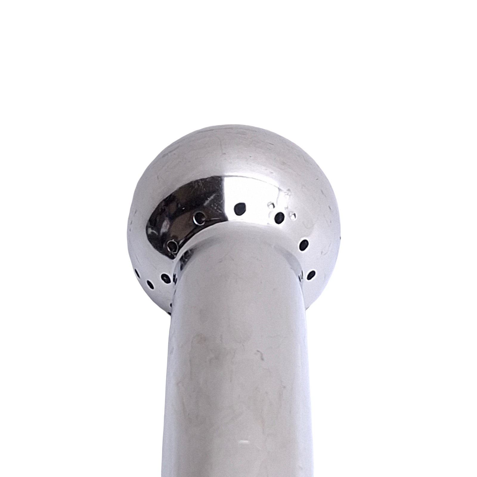 ISS Sanitary Supply Tube With Spray Ball 1/2in Tri-Clamp, 8.12in Internal Length