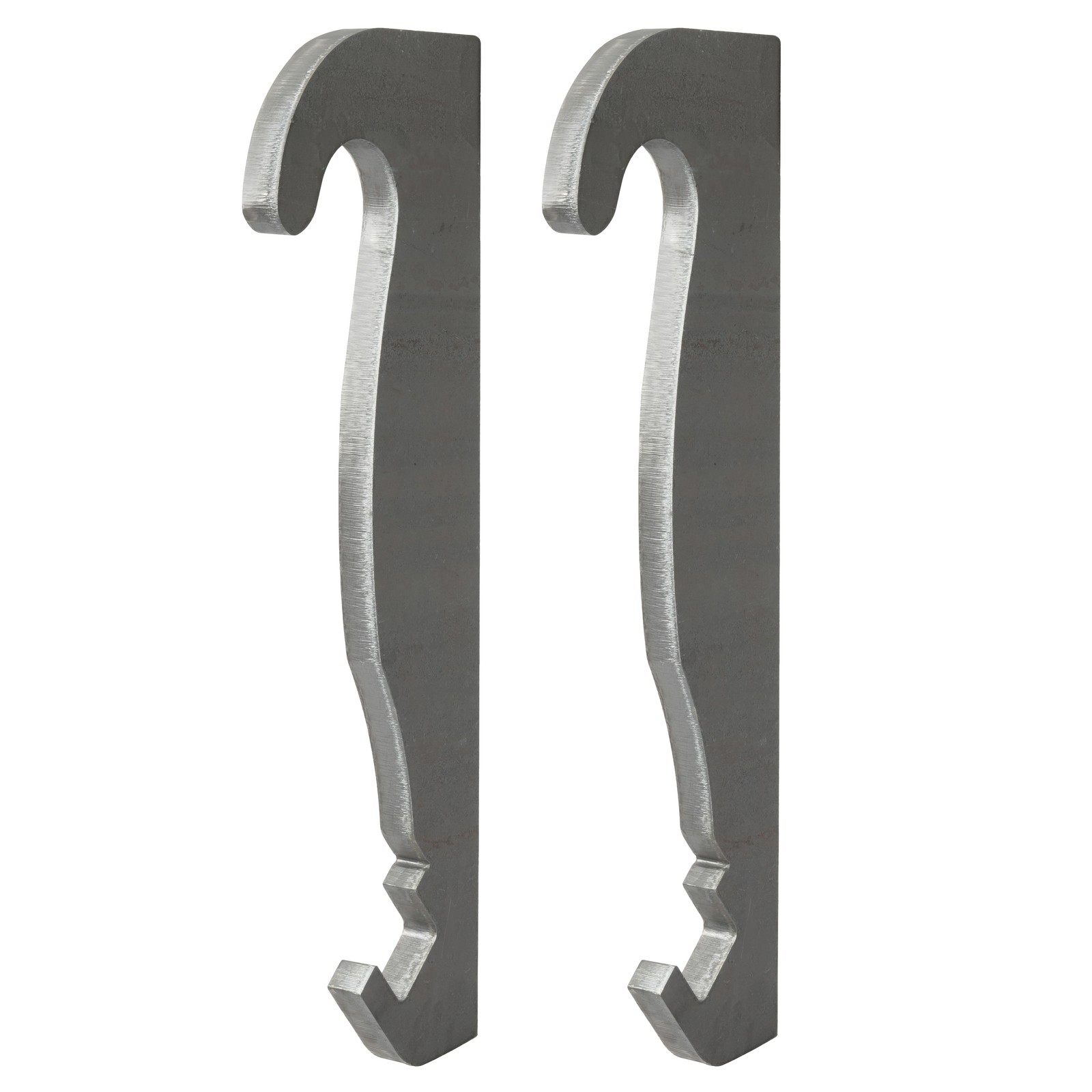 2pcs Steel Quick Attach Bracket 1-1/2″ For Cat Fusion Coupler Loader mounts