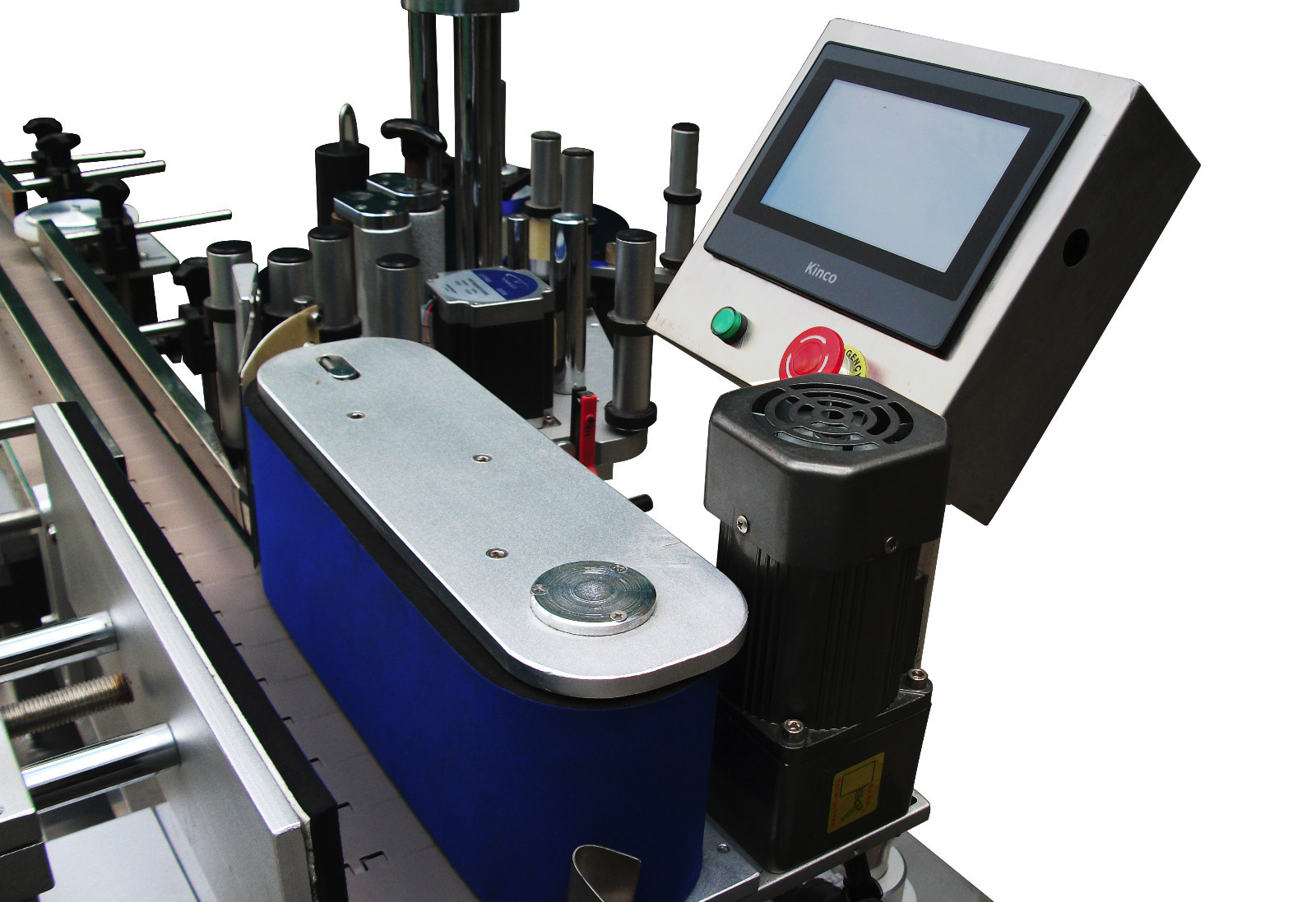 Automatic Round Bottle Vertical Labeling Machine labler for Beer Can Labeller