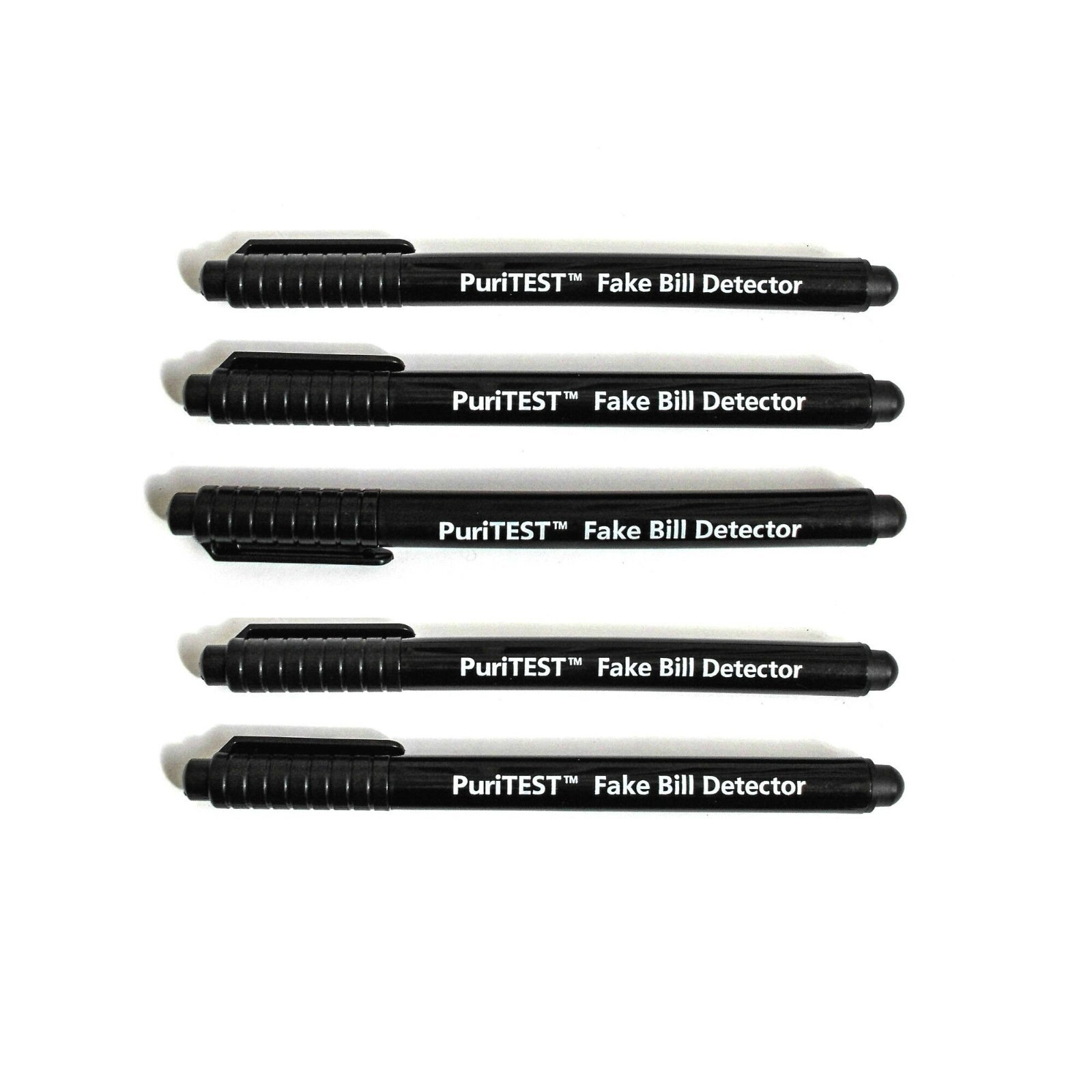 5 Pack Counterfeit Money Detector Pen Marker Fake Dollar Bill Currency Check