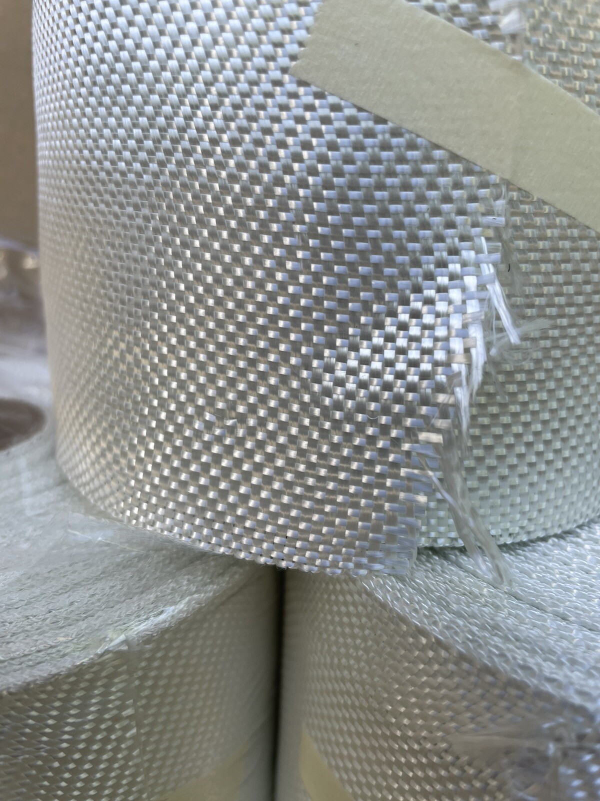3x Lot Of Fiberglass Boat & Flooring Cloth Fabric Tape 8.71 oz 4″ X 50yd Rolls