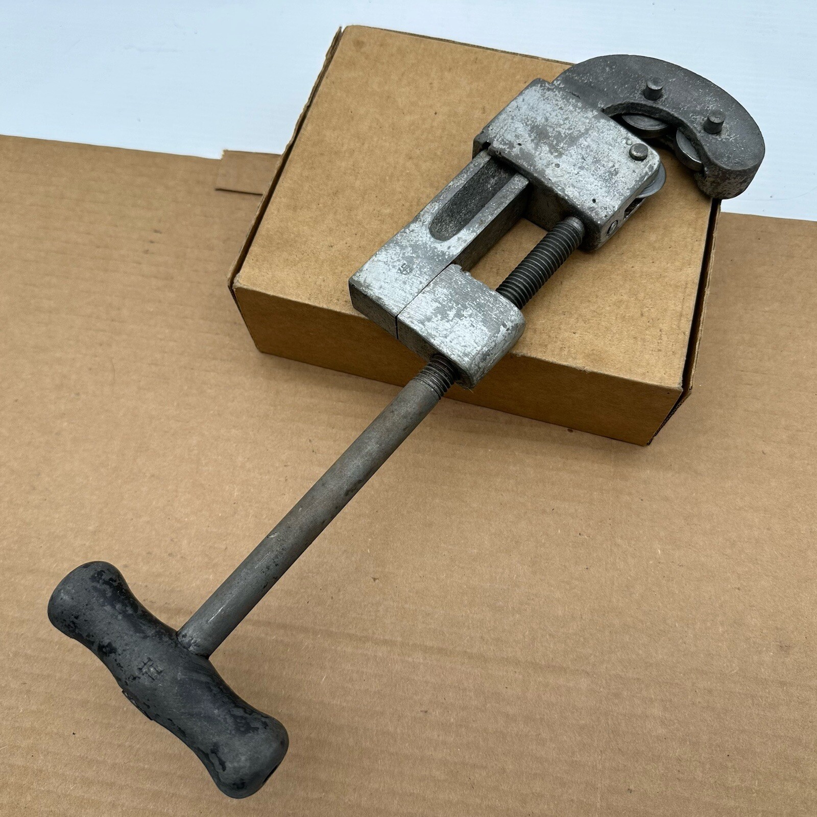 Vintage Pipe Cutter Stamped With US United States Navy Anchor Large Good Shape