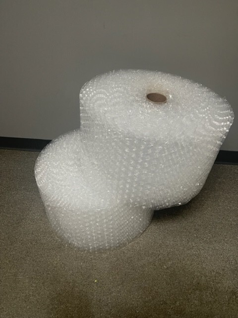 Bubble Cushioning Wrap 1/2″ 250 ft² x 12” Perforated Every 12″ LARGE BUBBLE