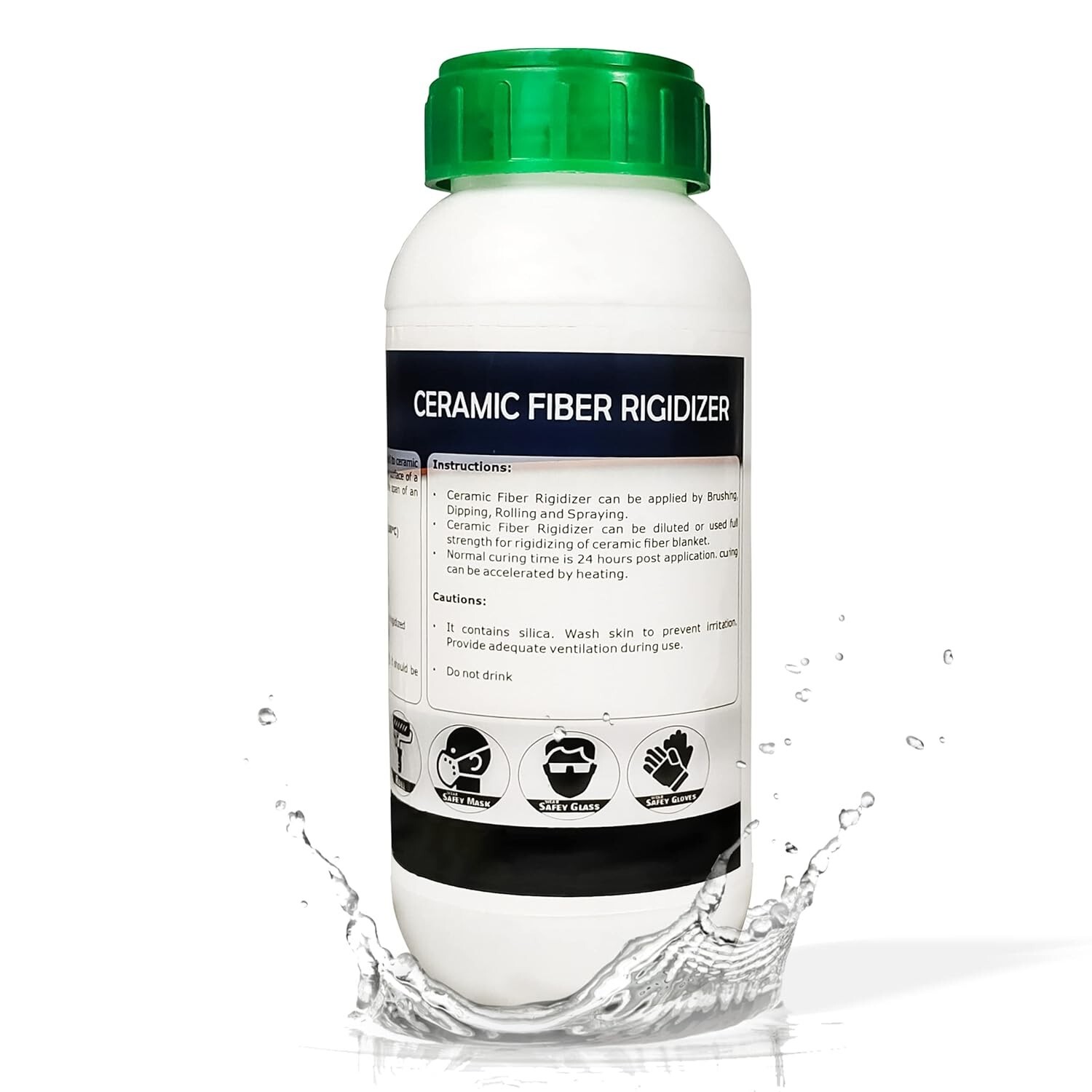 Rigidizer for Ceramic Fiber Coating – 2300F Rated – 16 Oz Rigidizer
