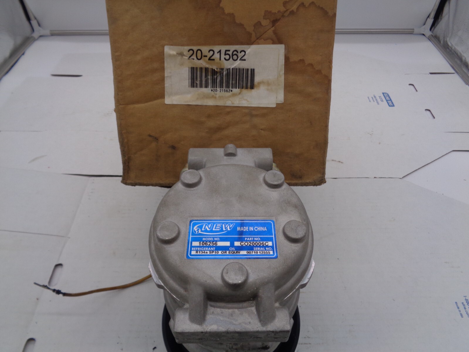 BELL – COMPRESSOR A/C QTY 1 – 20-21562/RE46609 S2-3