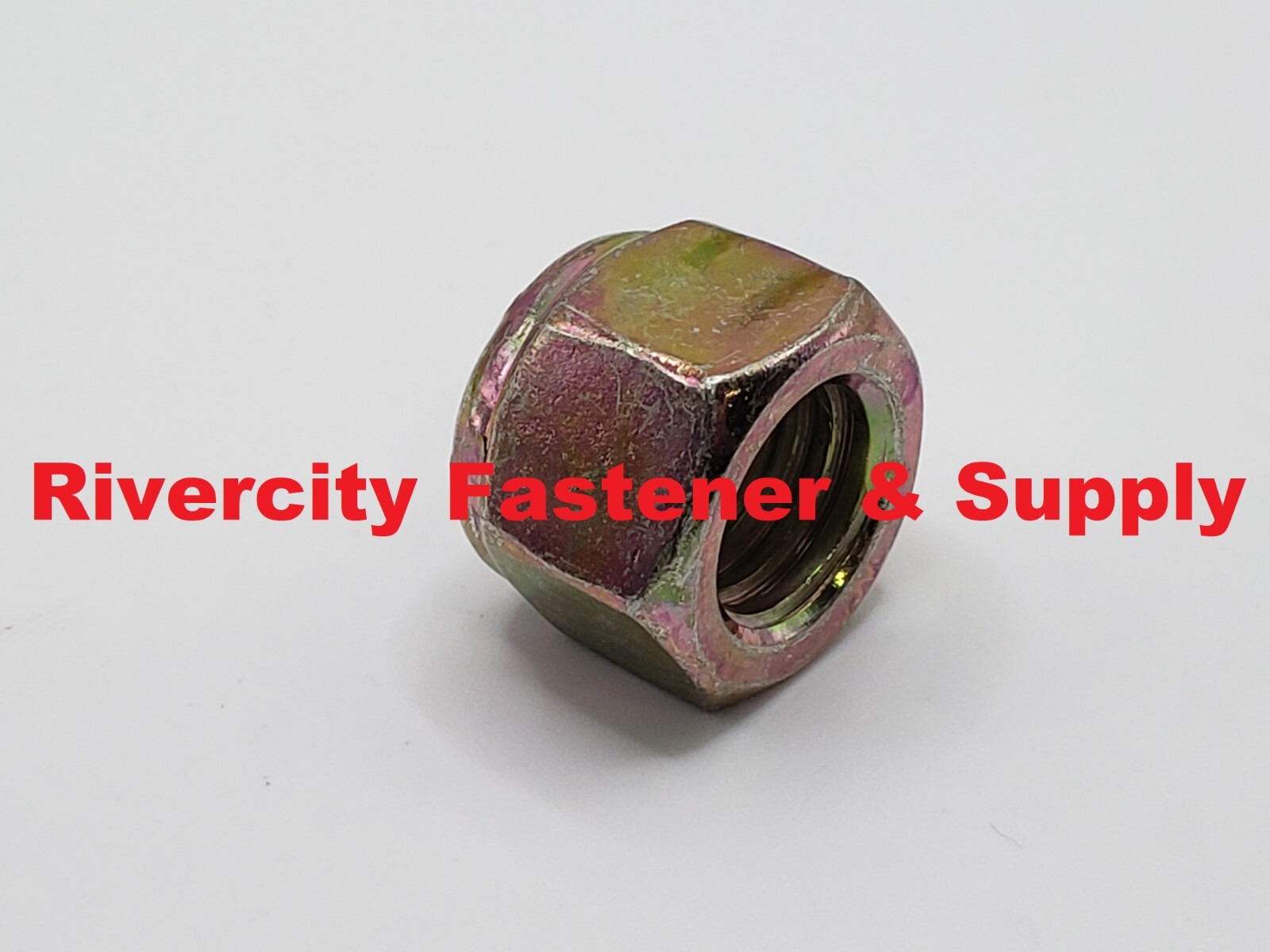 1-1/4-7 Grade 8 Lock Nuts 1-1/4×7 Stop Lock Nut 1-1/4″ x 7 Locking Nut ZY