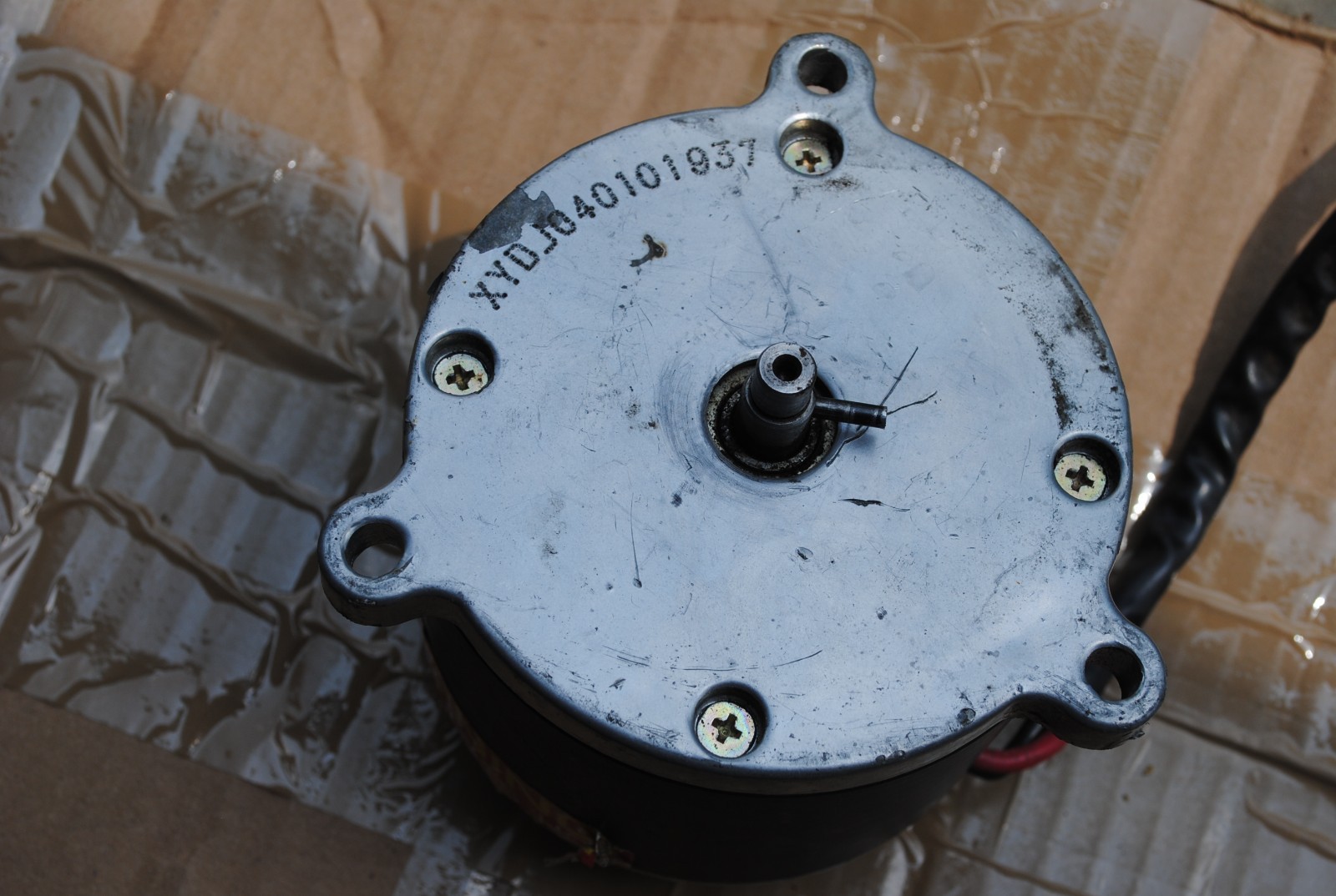 Currie Electro Drive XYD-6D 24VDC 22A CNC 2600 Rpm 350 Watt Router Motor Encoder