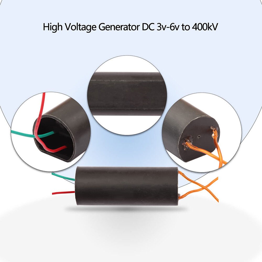 DC 3V-6V to 400kV 400000V High-voltage Generator Boost Step-up Power Module 100X