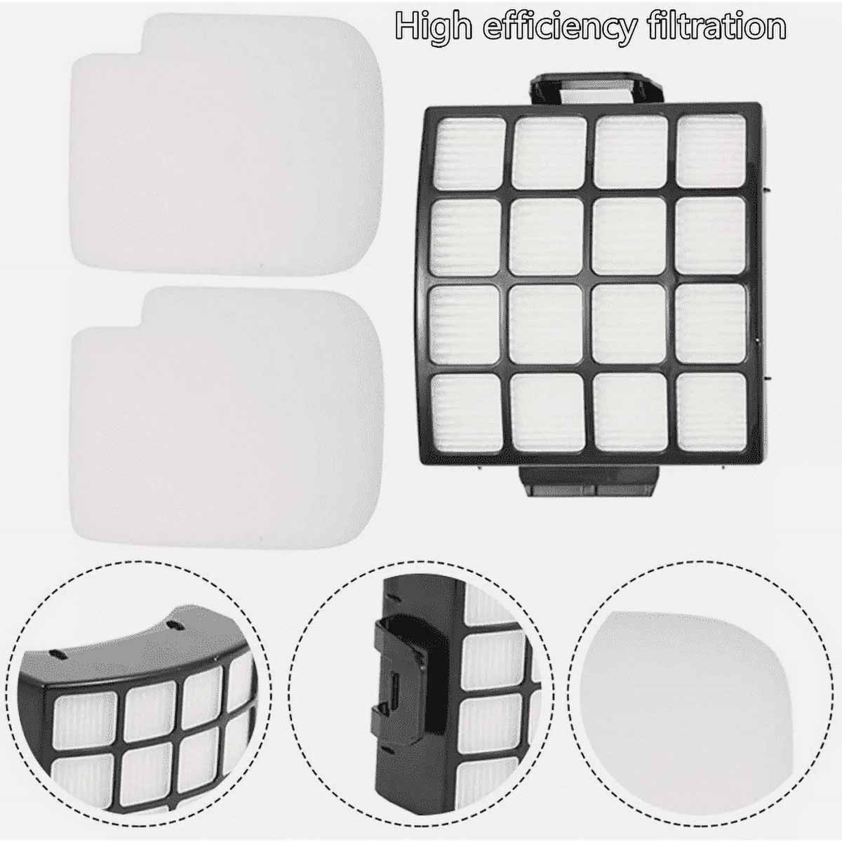 Suitable for shark Stratos AZ3002 AZ3000 including 2 filters and 4 felt filters