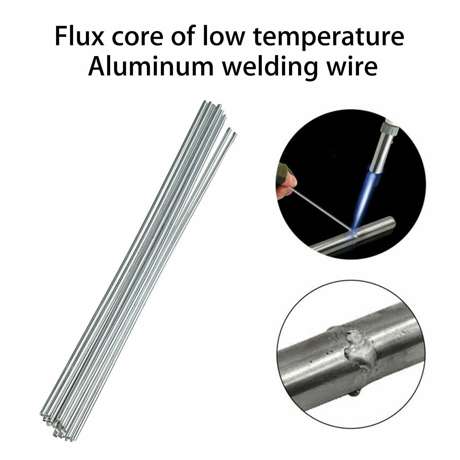 Solution Welding Flux-Cored Rods- 20/40pcs Free shipping 1.6*500mm Wire Brazing