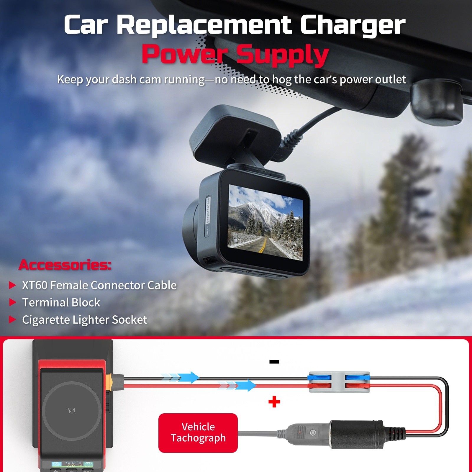 Power Inverter & Voltage Regulator Set Compatible with Milwaukee 18V Battery