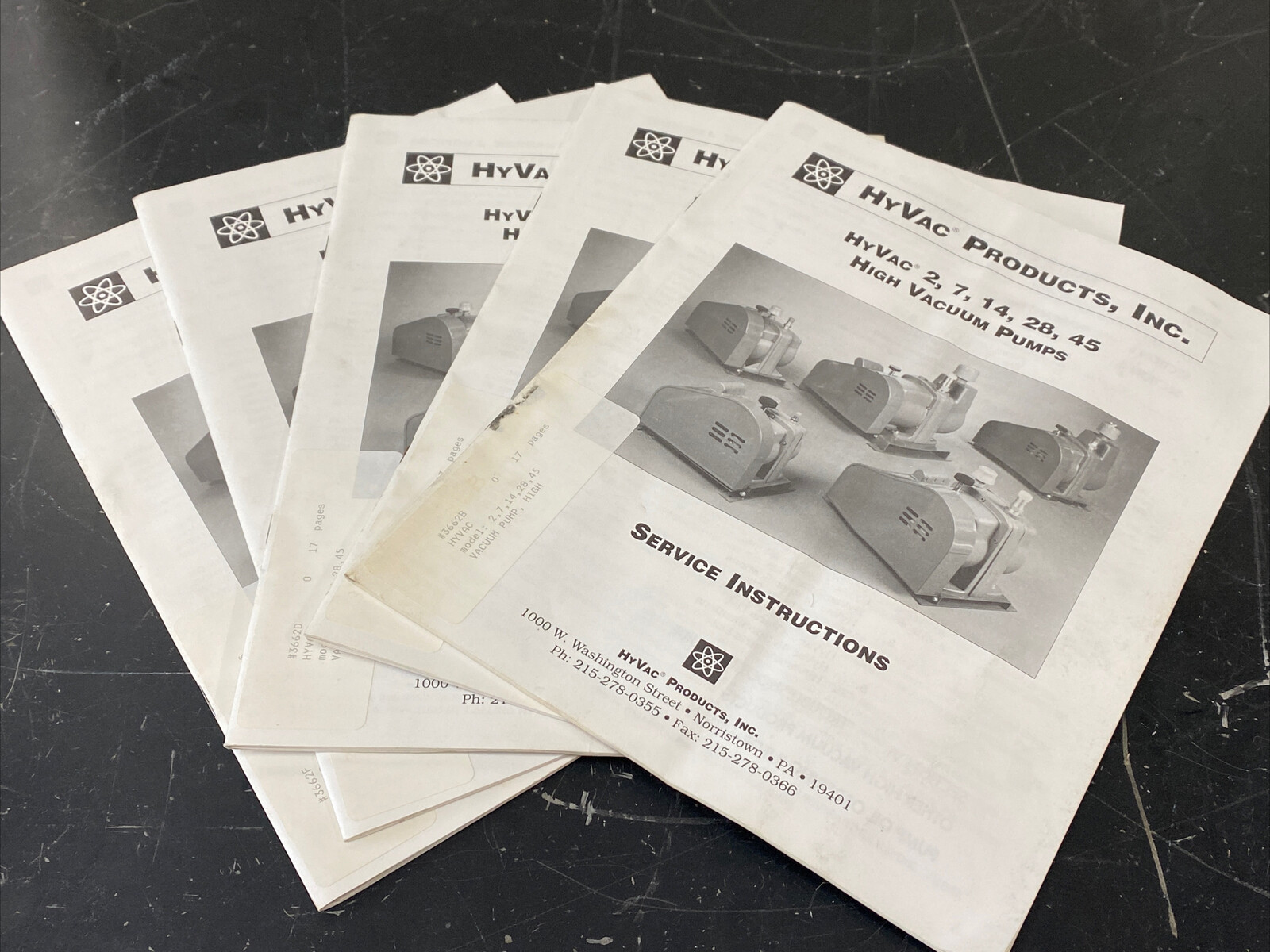 new CENCO HyVac 2 (93275-001) Rotary Vane Type Belt Driven Vacuum Pump