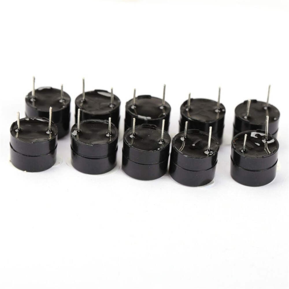 10pcs Active Buzzers 90dB Loud 12mm Piezo Buzzers (3V/5.5V/12V)