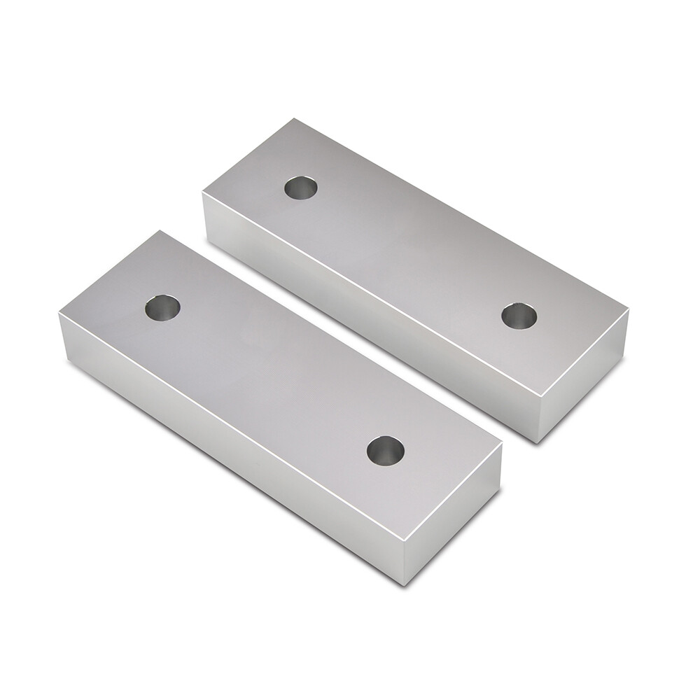 10 Packs (20pcs) 6 x 2 x 1″ Standard Aluminum Soft Jaws Set Fits Kurt 6″ Vises