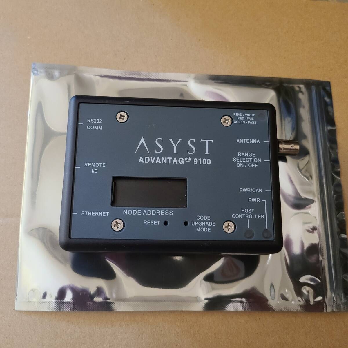 MINT CONDITION ASYST ADVANTAG 9100 P/N 9700-9960-01 *SAMEDAY SHIP AVAILABLE