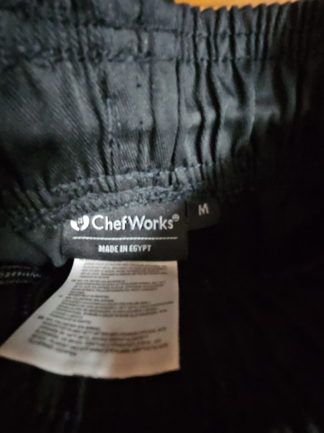 Chef Works – NBBP-000-M – Essential Baggy Chef Pants – Black – Size M