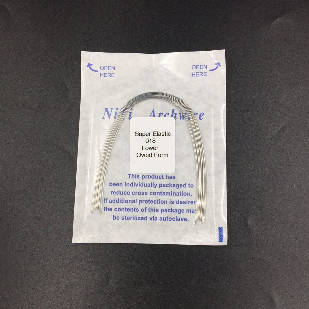 20 Pcs Dental Orthodontic Niti Arch Wire Round Super Elastic Upper+Lower 012-020
