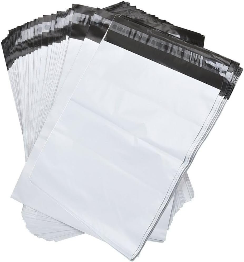 100 4×6 Poly Mailers Envelopes Self Seal Shipping Bags 2 Mil 4″ x 6″