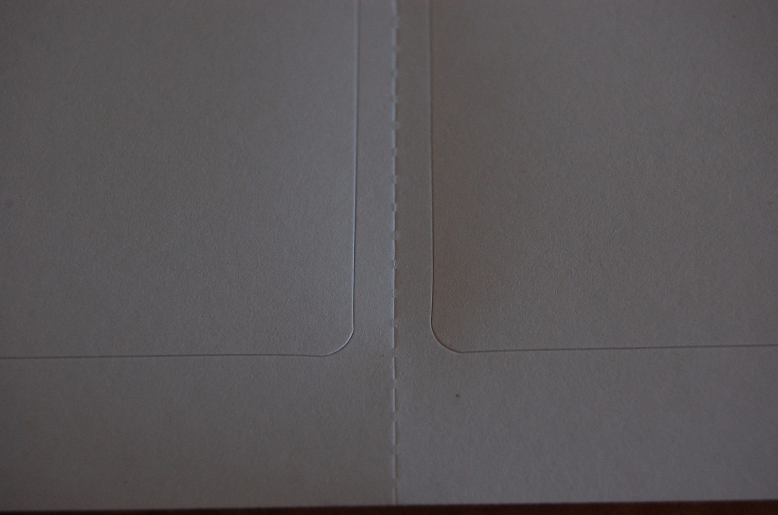 1000 Perforated Rounded Corner Shipping Labels 2 Per Sheet-8.5 x 11Self Adhesive
