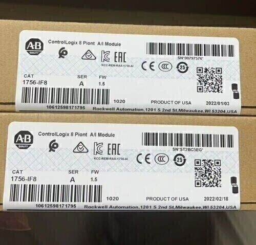 AB 1756-IF8 /A Controllogix 8 Point A/I Module AB 1756 IF8