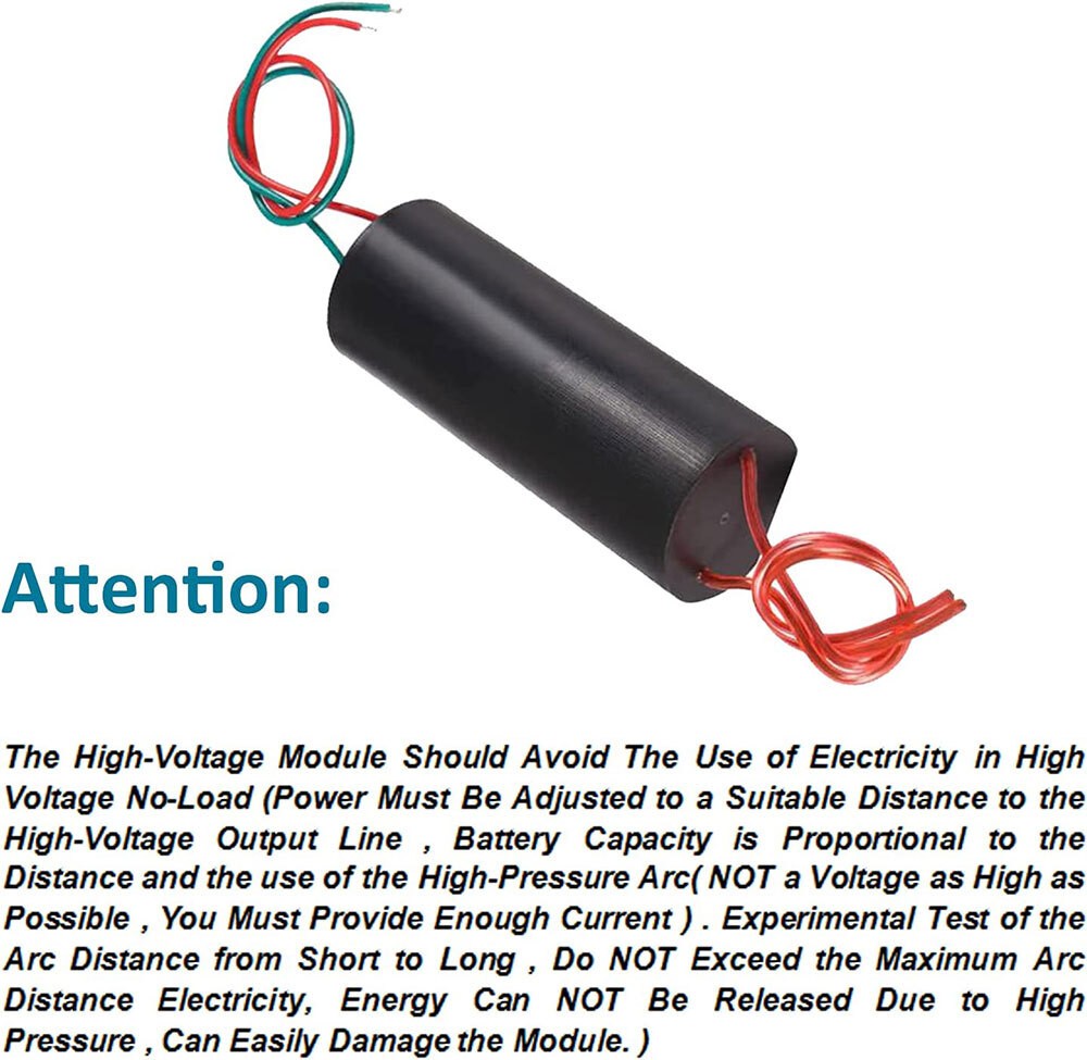 DC 3V-6V to 400kV 400000V High-voltage Generator Boost Step-up Power Module 100X