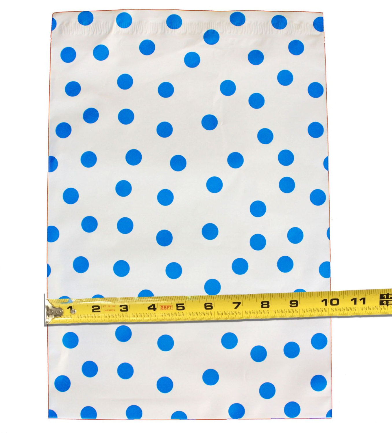 Hot Pink,Teal,Purple,Blue Polka Dot Flat Poly Shipping Mailers 10×13, 6×9, 12×15