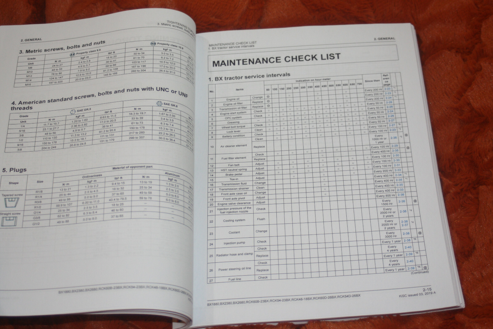 Kawasaki mule 1000 UTV 1000 KAF450B1 Workshop service manual book printed