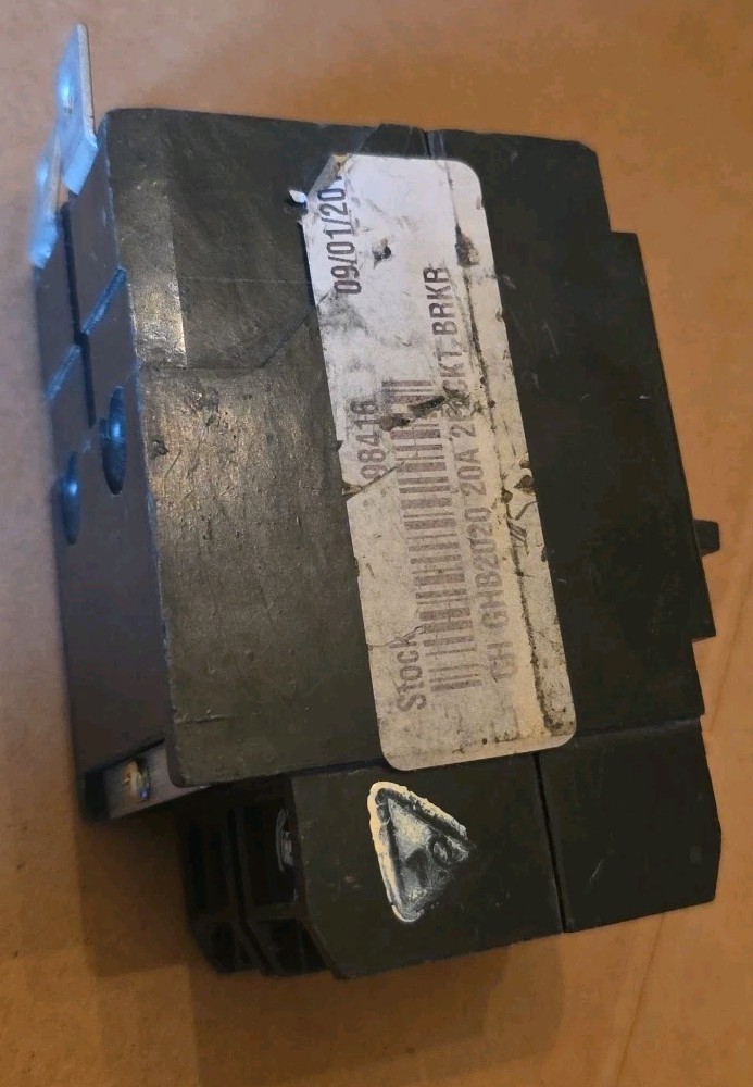 Eaton GHB2020 Bolt-on Circuit Breaker 20A 2 Pole GHB