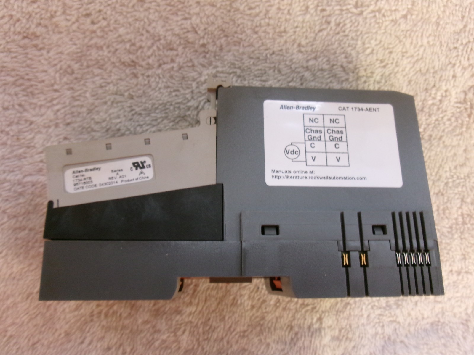 Allen Bradley Ethernet Adapter Module 1734-AENT