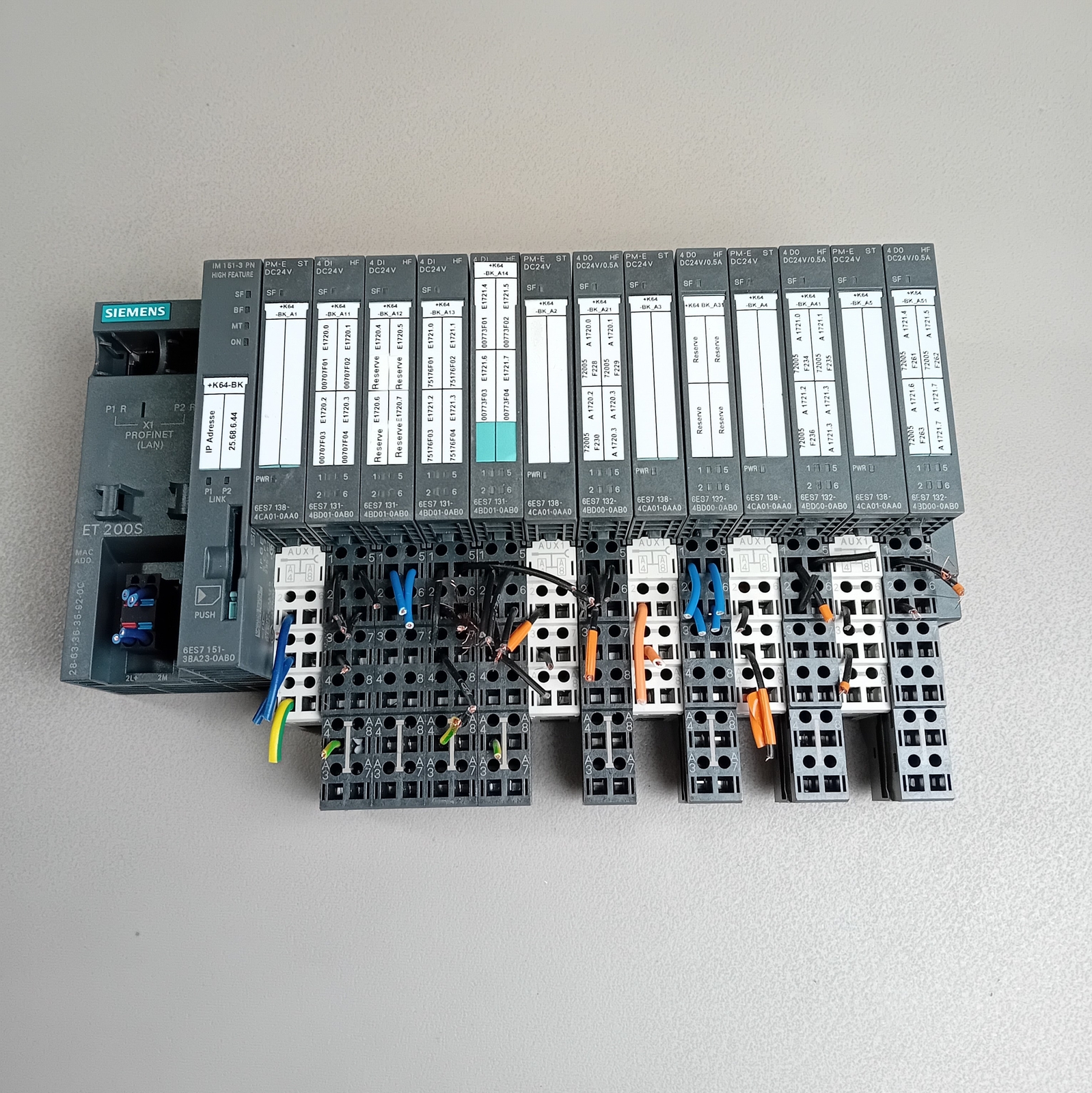 Siemens Set 6ES7 151-3BA23-0AB0 + Various Modules