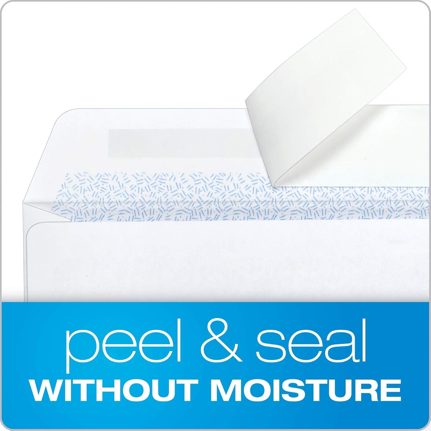 Quality Park #8 Double Window Envelopes, Self 500 Count (Pack of 1), White