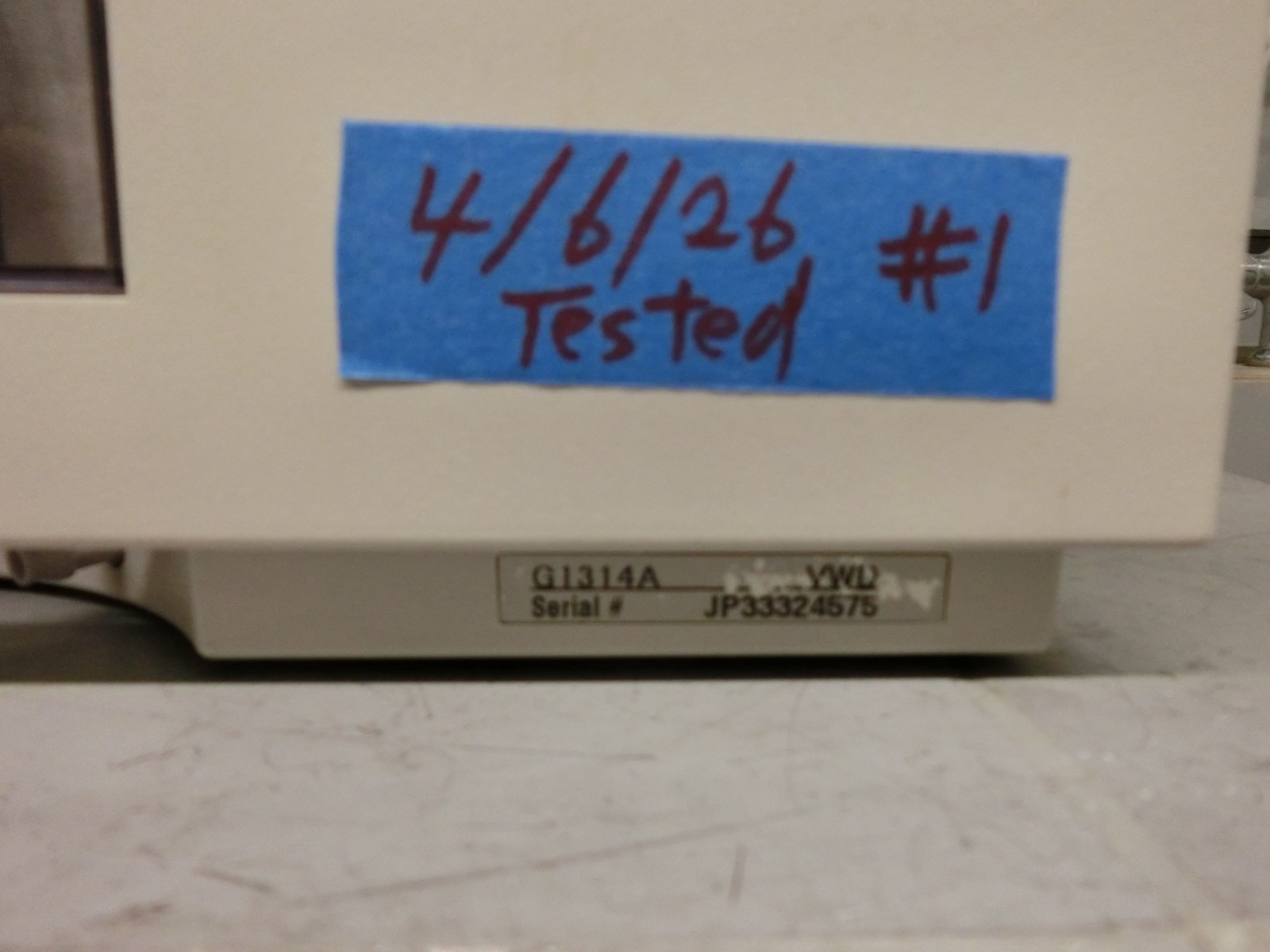 Agilent HP 1100 HPLC VWD Variable Wavelength Detector G1314A Working Tested